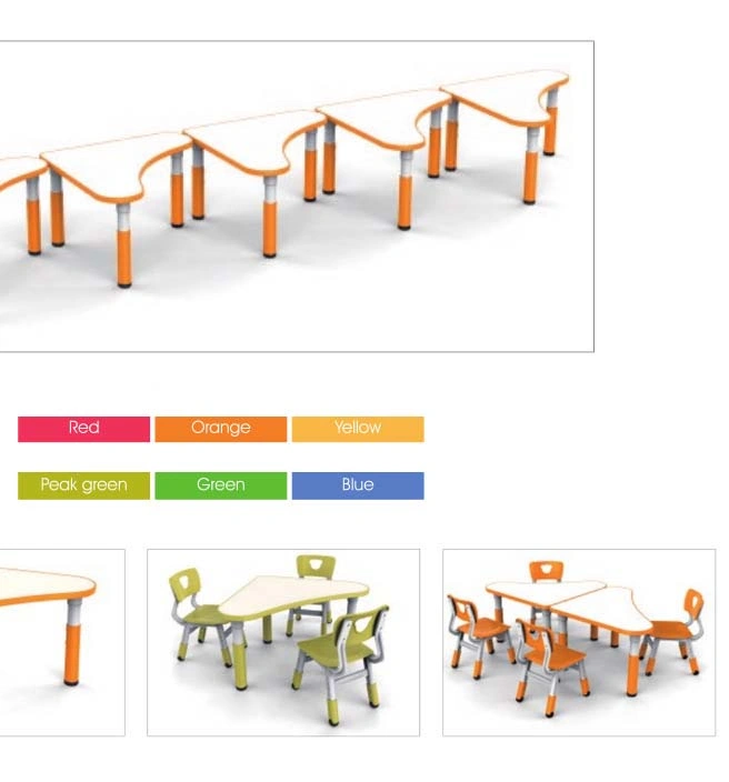 Hot Sale Factory Wholesale Plastic Children Table and Chairs Kindergarten Preschool Daycare Nursery School Furniture