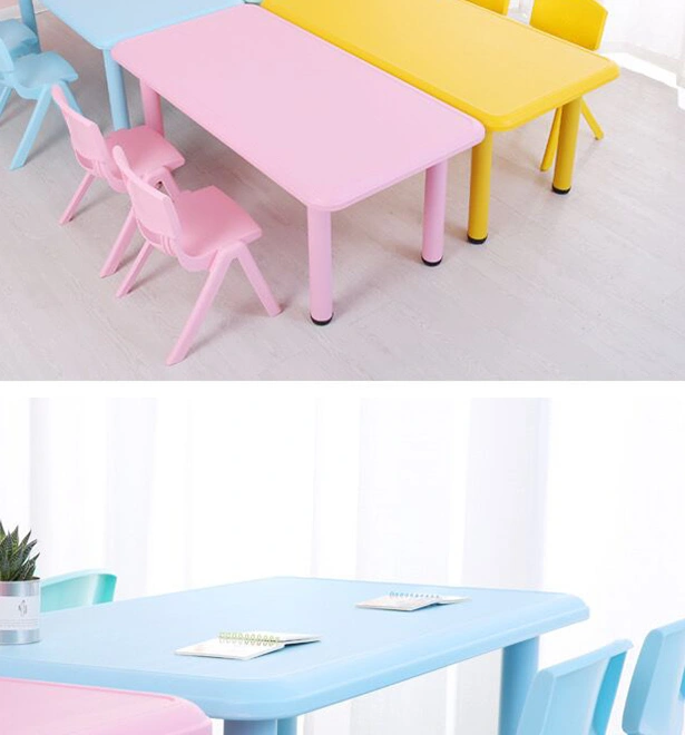 Zoifun Wholesale High Quality Kindergarten Furniture Plastic Durable Child Kids Party Tables and Chairs view 2