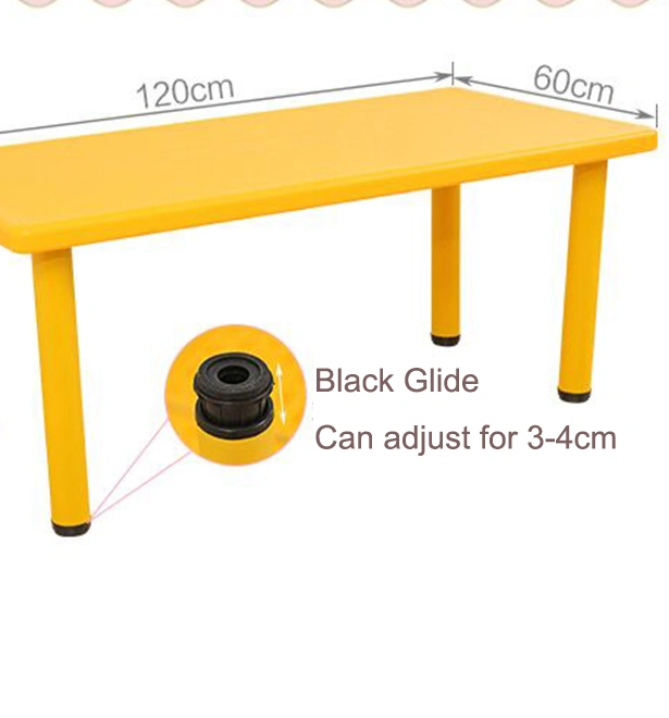 Zoifun Wholesale High Quality Kindergarten Furniture Plastic Durable Child Kids Party Tables and Chairs view 3