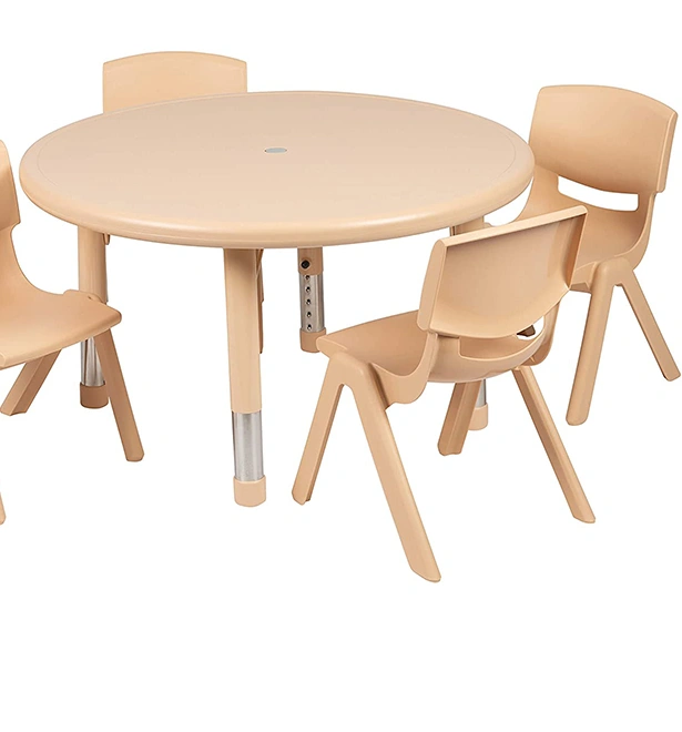 Plastic Kids Children Kindergarten Furniture Sets Preschool Children Table and Chair view 2