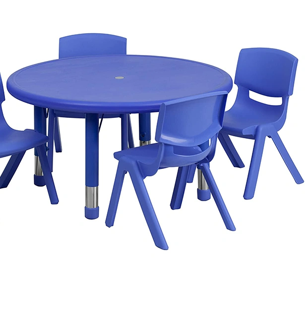Plastic Kids Children Kindergarten Furniture Sets Preschool Children Table and Chair view 4