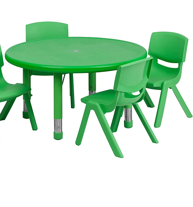 Plastic Kids Children Kindergarten Furniture Sets Preschool Children Table and Chair view 5